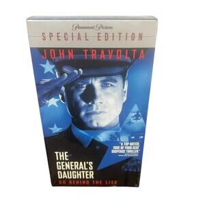 The General's Daughter VHS Special Edition Sealed 1999 John Travolta Thriller